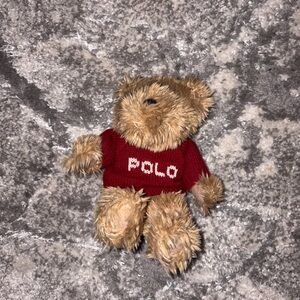 Polo by Ralph Lauren Brown Teddy bear Toy with Red Sweater